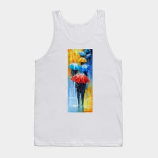 Rain multi-color Tank Top